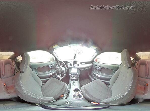 1FA6P8TH2J5129910 2018 FORD MUSTANG Maroon 360 interior view