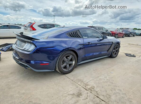 1FA6P8TH2K5130833 2019 FORD MUSTANG Blue Rear right