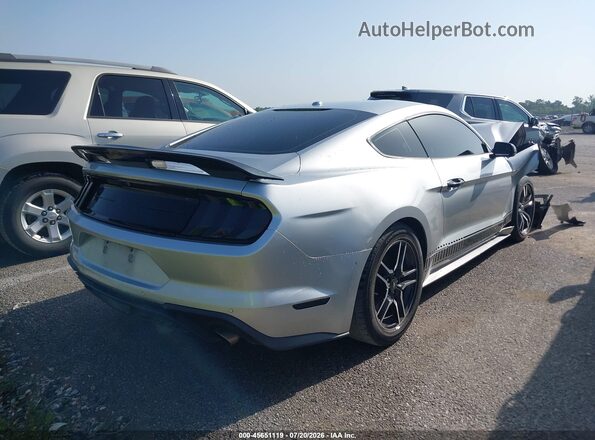 1FA6P8TH2K5159751 2019 FORD MUSTANG Серебряный Задняя правая четверть