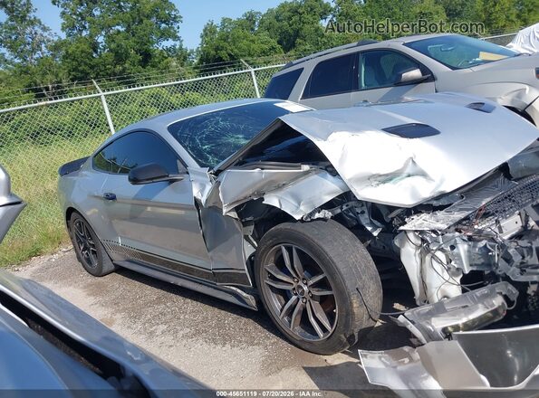1FA6P8TH2K5159751 2019 FORD MUSTANG Серебряный Вид задней части салона