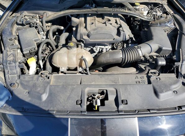 1FA6P8TH2K5184228 2019 FORD MUSTANG Black Rear interior view