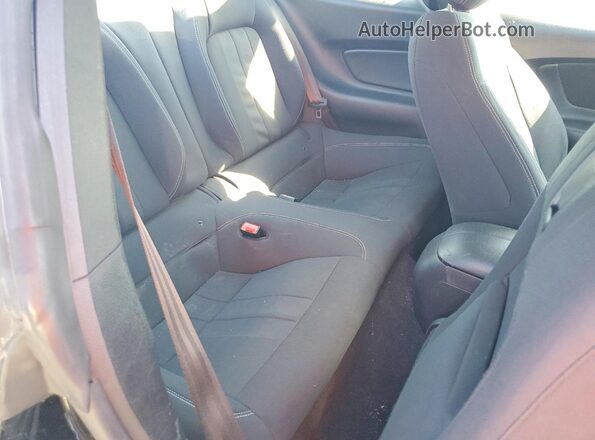 1FA6P8TH2K5184228 2019 FORD MUSTANG Black Rear seats view