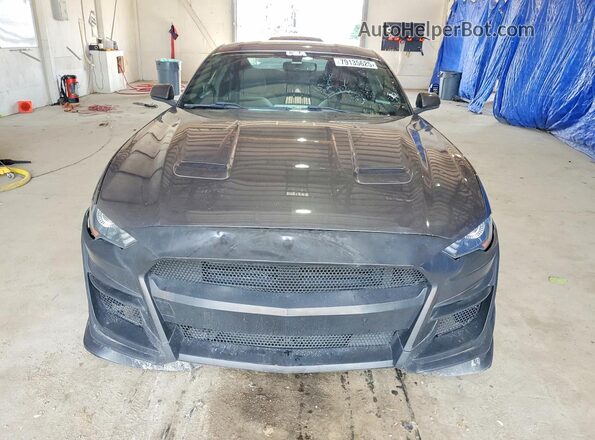 1FA6P8TH2L5133801 2020 FORD MUSTANG Серый Вид спереди