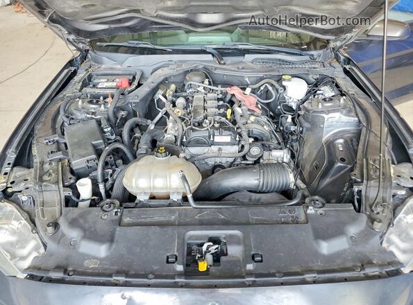 1FA6P8TH2L5133801 2020 FORD MUSTANG Серый Вид задней части салона