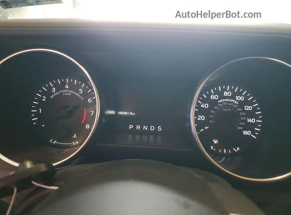 1FA6P8TH2L5133801 2020 FORD MUSTANG Серый Вид щитка приборов