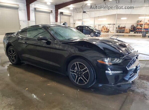 1FA6P8TH2L5148704 2020 FORD MUSTANG Black Przód prawy