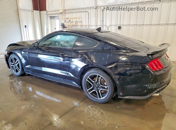 1FA6P8TH2L5148704 2020 FORD MUSTANG Black Tył lewy