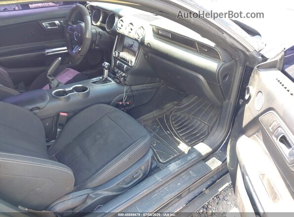 1FA6P8TH2M5127840 2021 FORD MUSTANG Black Vista interior delantera