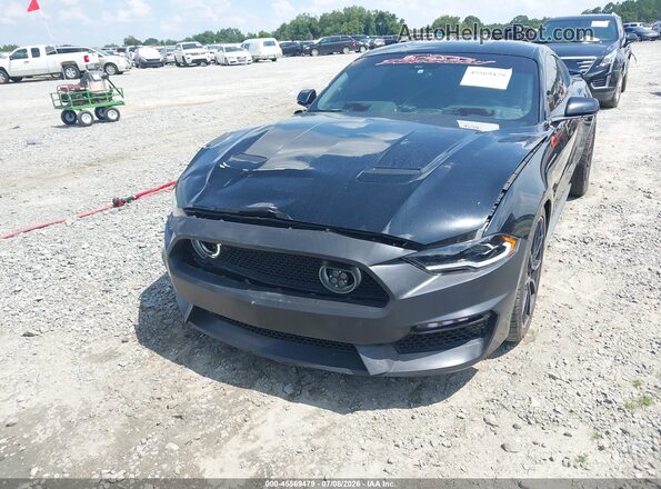 1FA6P8TH2M5127840 2021 FORD MUSTANG Black Vista frontal
