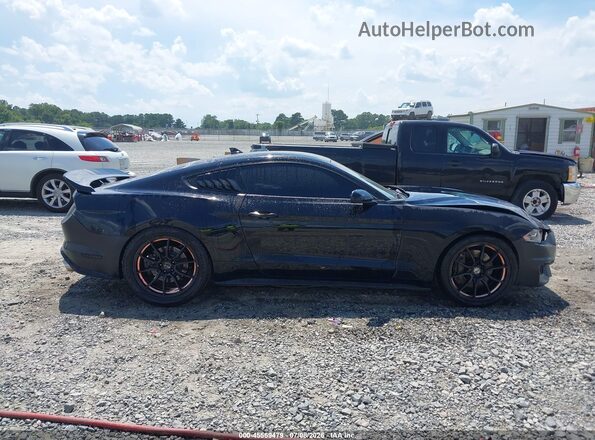 1FA6P8TH2M5127840 2021 FORD MUSTANG Black Vista interior trasera
