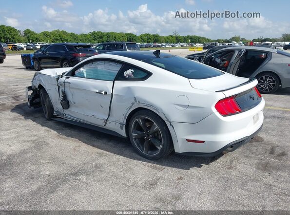 1FA6P8TH2M5128065 2021 FORD MUSTANG White Հետևի ձախ