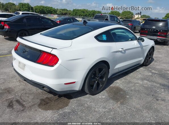 1FA6P8TH2M5128065 2021 FORD MUSTANG White Հետևի աջ