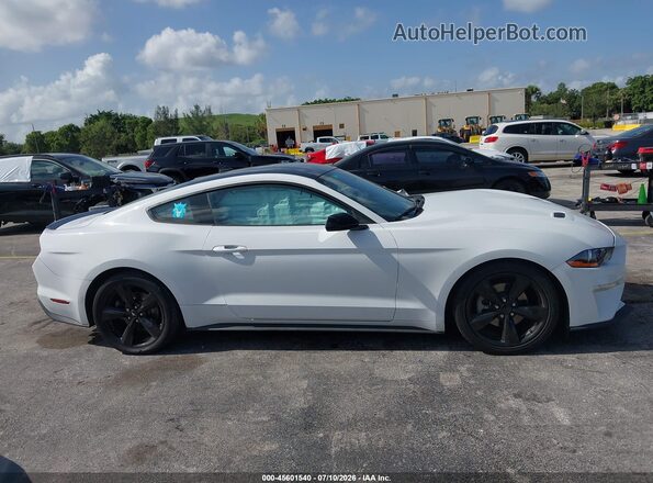 1FA6P8TH2M5128065 2021 FORD MUSTANG White Սալոնի հետևի տեսք