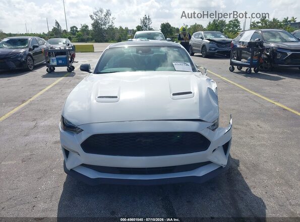 1FA6P8TH2M5128065 2021 FORD MUSTANG White Սարքավորումների վահանակի տեսք