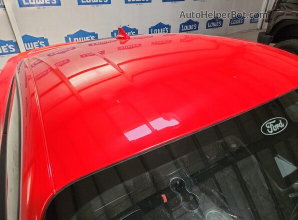 1FA6P8TH2N5104222 2022 FORD MUSTANG Red Սալոնի 360 աստիճան տեսք