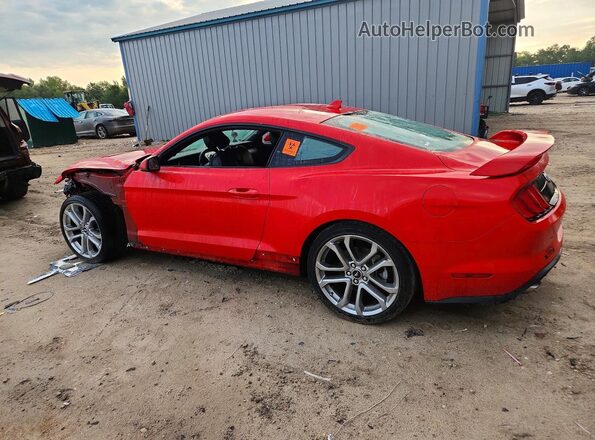 1FA6P8TH2N5131677 2022 FORD MUSTANG Red უკანა მარცხენა