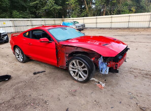 1FA6P8TH2N5131677 2022 FORD MUSTANG Red წინა მარჯვენა