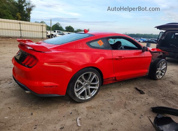 1FA6P8TH2N5131677 2022 FORD MUSTANG Red უკანა მარჯვენა