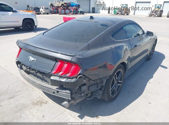 1FA6P8TH2N5134997 2022 FORD MUSTANG Черный Задняя правая четверть