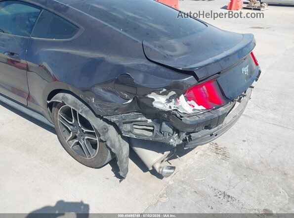 1FA6P8TH2N5134997 2022 FORD MUSTANG Черный Вид спереди