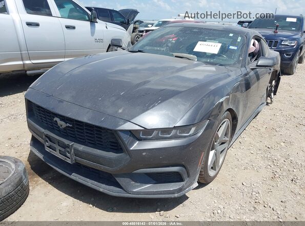 1FA6P8TH2R5118157 2024 FORD MUSTANG Gray Front left