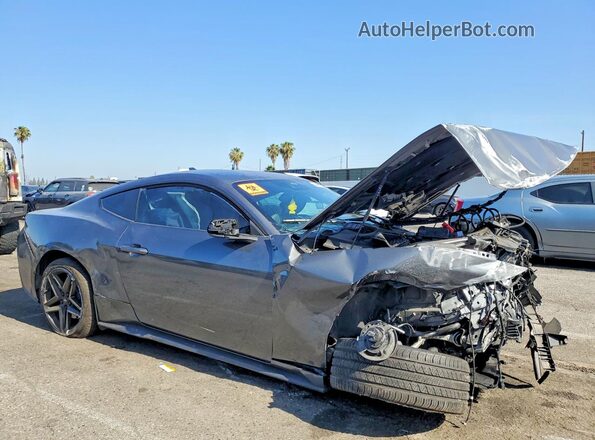 1FA6P8TH2R5129157 2024 FORD MUSTANG Gray Առջևի աջ