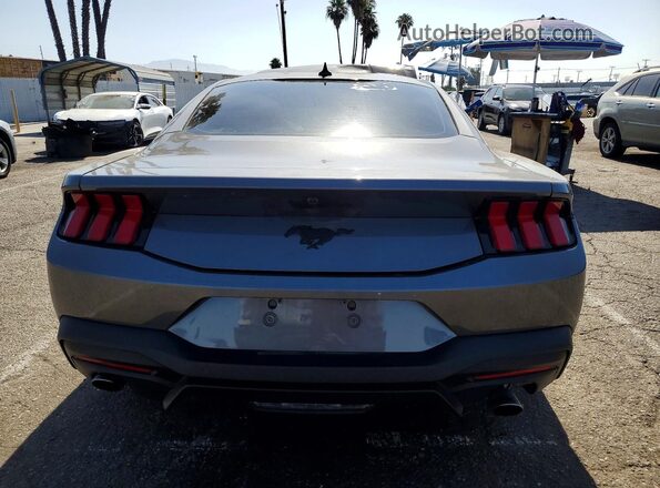 1FA6P8TH2R5129157 2024 FORD MUSTANG Gray Հետևի տեսք