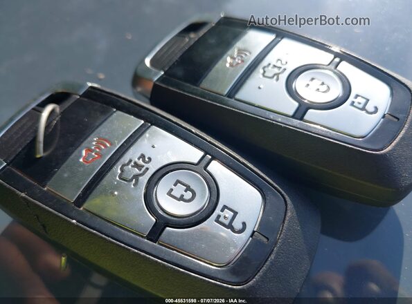 1FA6P8TH2R5136948 2024 FORD MUSTANG Blue Widok deski rozdzielczej