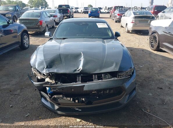1FA6P8TH2R5136948 2024 FORD MUSTANG Blue Widok zestawu wskaźników