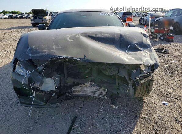 1FA6P8TH2R5137341 2024 FORD MUSTANG Черный Вид спереди