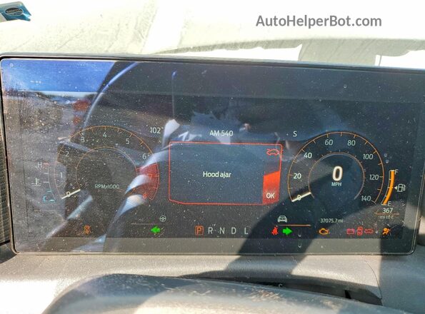 1FA6P8TH2R5137341 2024 FORD MUSTANG Черный Вид щитка приборов