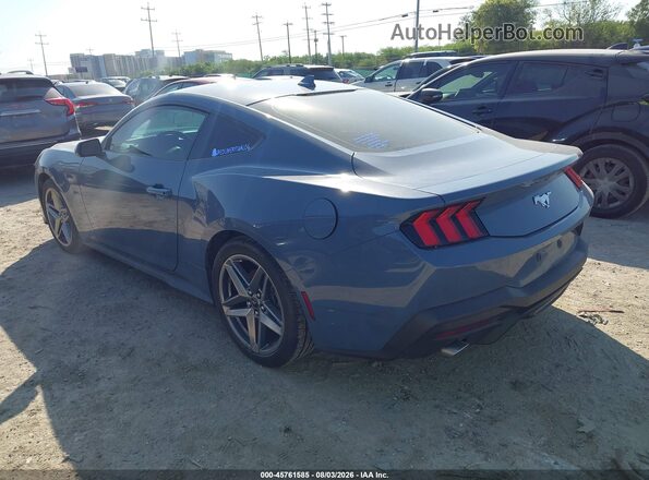 1FA6P8TH2R5137789 2024 FORD MUSTANG Blue Tył lewy