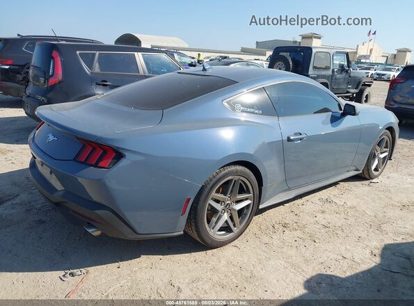 1FA6P8TH2R5137789 2024 FORD MUSTANG Blue Tył prawy