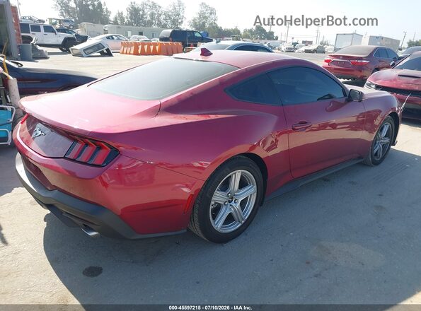 1FA6P8TH2T5107473 2026 FORD MUSTANG Red უკანა მარჯვენა