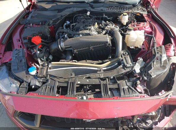 1FA6P8TH2T5107473 2026 FORD MUSTANG Red უკანა ხედი