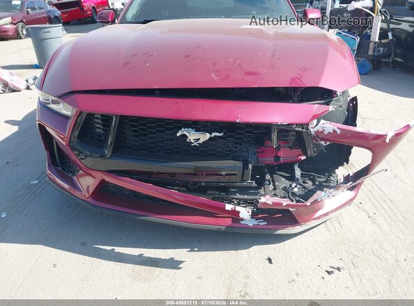 1FA6P8TH2T5107473 2026 FORD MUSTANG Red უკანა სალონის ხედი