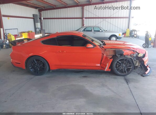 1FA6P8TH3G5245481 2016 FORD MUSTANG Оранжевый Панорамный вид салона 360°