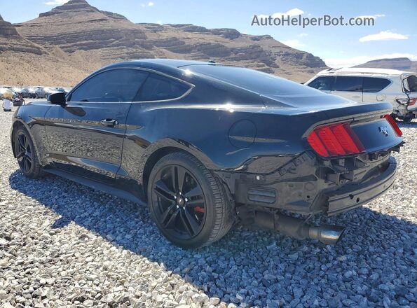 1FA6P8TH3G5318154 2016 FORD MUSTANG Black Tył lewy
