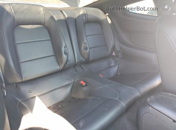 1FA6P8TH3G5318154 2016 FORD MUSTANG Black Widok tylnych siedzeń