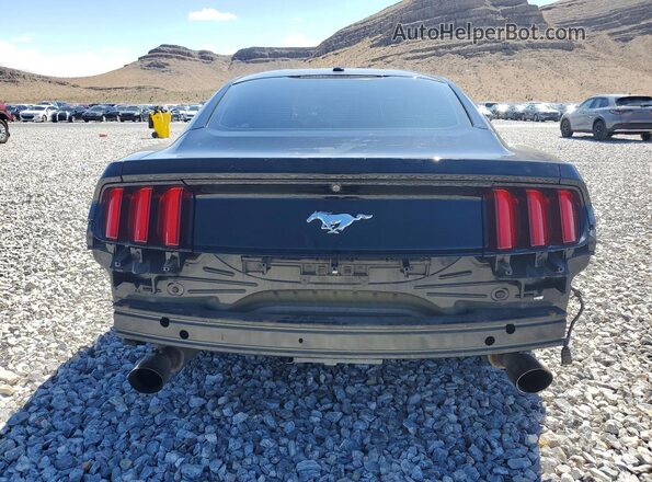 1FA6P8TH3G5318154 2016 FORD MUSTANG Black Widok z tyłu