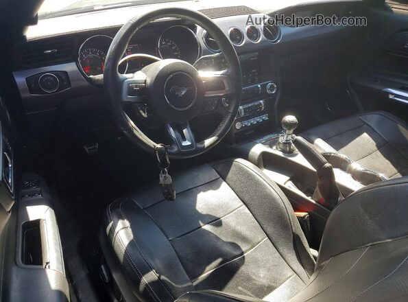 1FA6P8TH3G5318154 2016 FORD MUSTANG Black Widok deski rozdzielczej