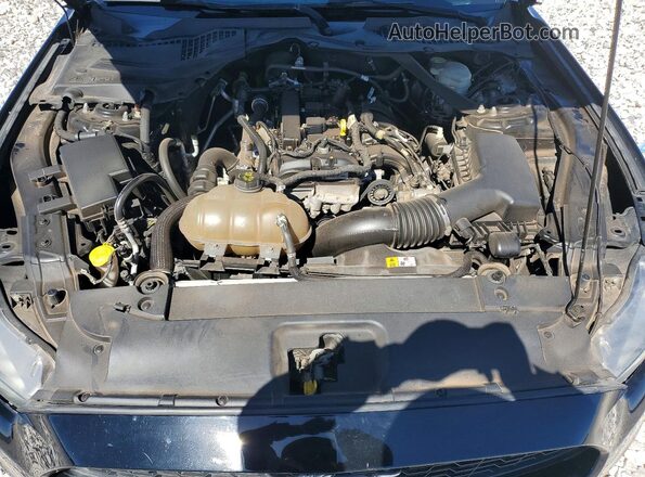1FA6P8TH3G5318154 2016 FORD MUSTANG Black Widok wnętrza z tyłu