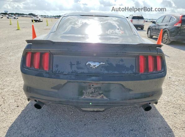 1FA6P8TH3H5291300 2017 FORD MUSTANG Черный Вид сзади