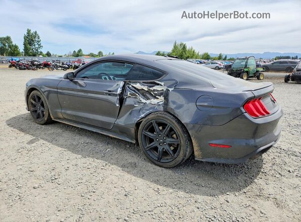 1FA6P8TH3J5163726 2018 FORD MUSTANG Угольный Задняя левая четверть