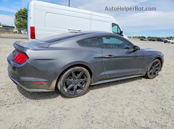 1FA6P8TH3J5163726 2018 FORD MUSTANG Угольный Задняя правая четверть