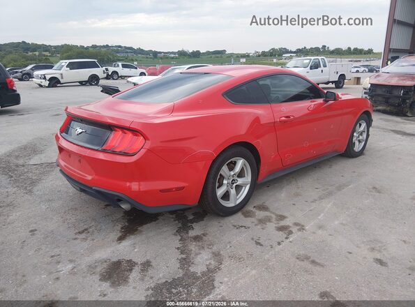 1FA6P8TH3J5176170 2018 FORD MUSTANG Red Հետևի աջ