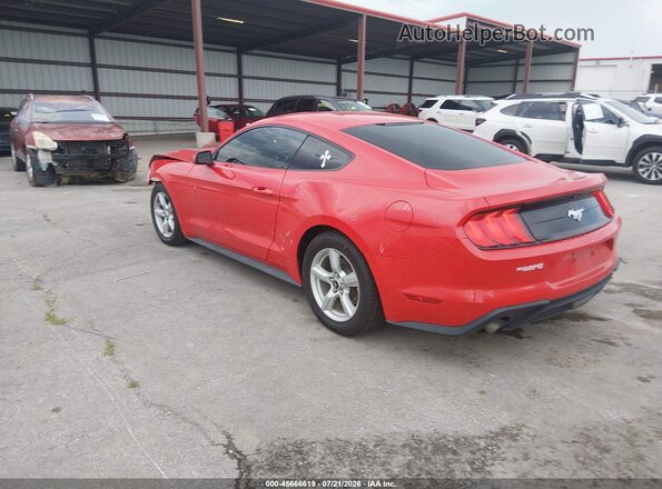 1FA6P8TH3J5176170 2018 FORD MUSTANG Red Հետևի ձախ