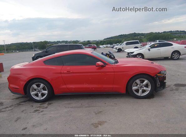 1FA6P8TH3J5176170 2018 FORD MUSTANG Red Սալոնի հետևի տեսք