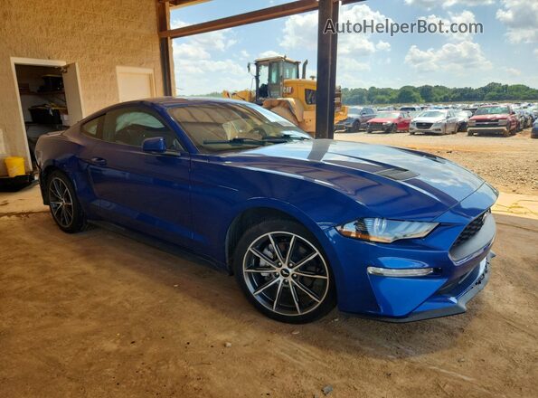 1FA6P8TH3J5176699 2018 FORD MUSTANG Blue Front right