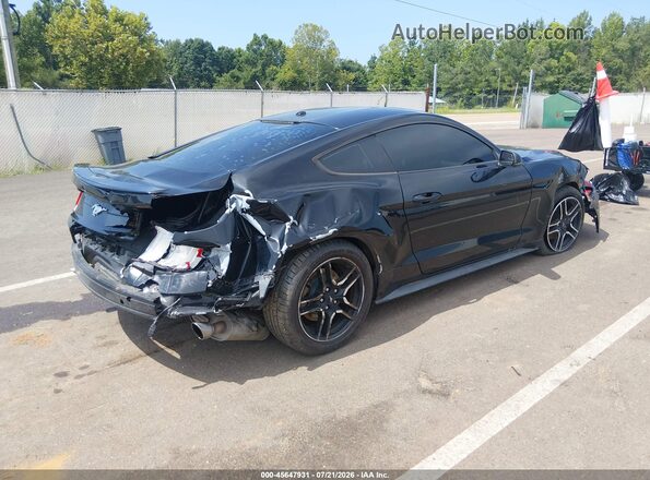 1FA6P8TH3K5118092 2019 FORD MUSTANG Black Vista frontal